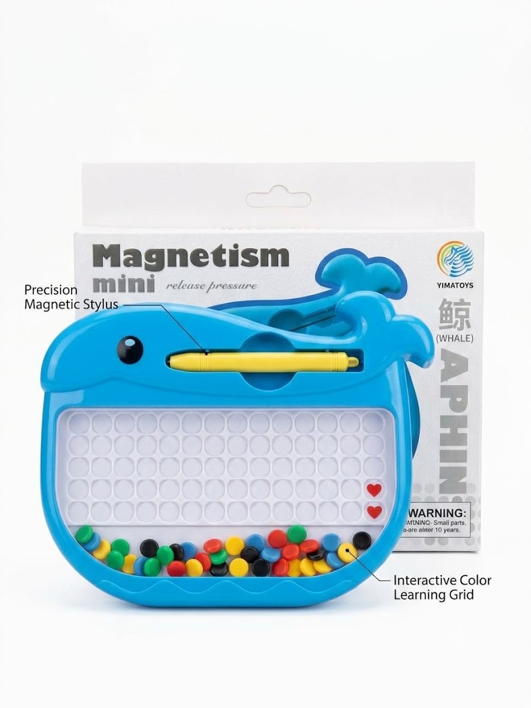 ๐๐งฒ magnetic drawing beads puzzle board โ educational magnet game for kids | color & shape learning toy | montessori early learning activity ๐จโจ ๐๐งฒ magnetic drawing beads puzzle board โ educational magnet game for kids | color & shape learning toy | montessori early learning activity ๐จโจ