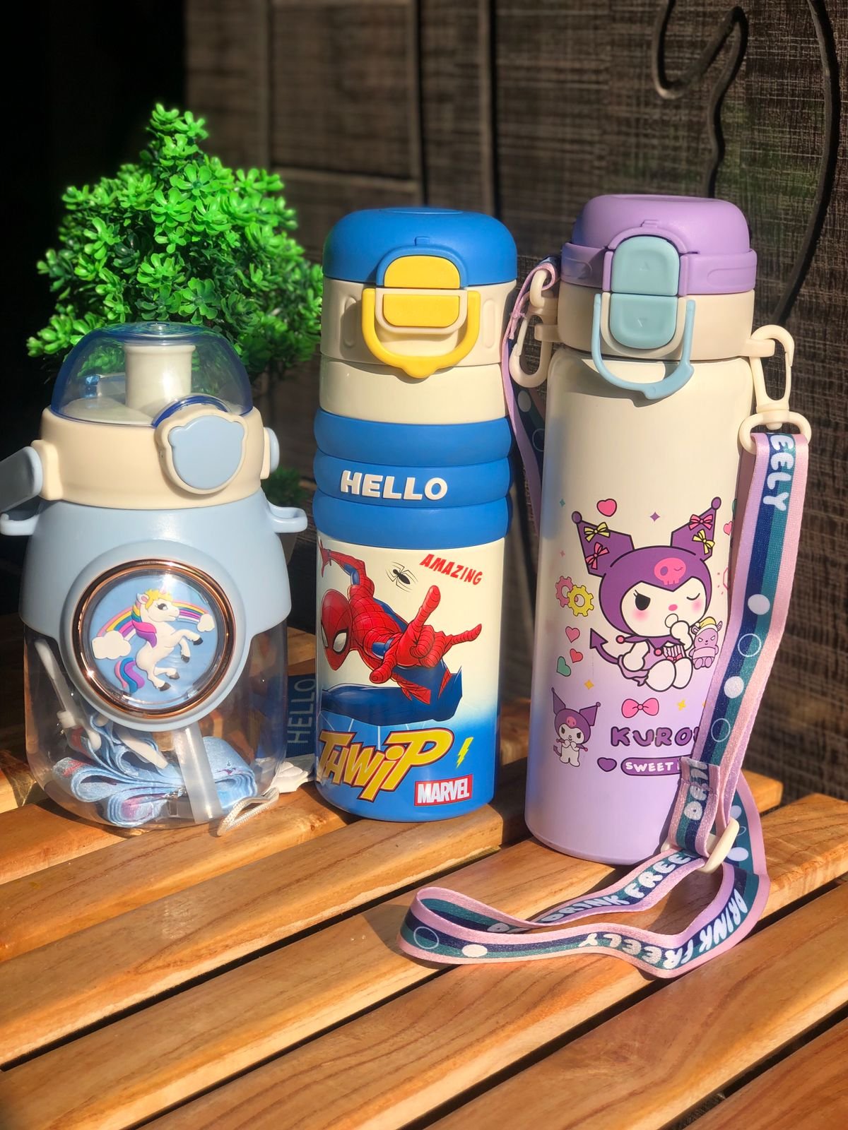 💧 kids cartoon water bottle with straw & carry strap | leak proof school water bottle | bpa free drinking bottle 💧 kids cartoon water bottle with straw & carry strap | leak proof school water bottle | bpa free drinking bottle